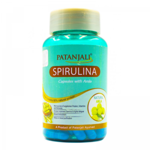 Спирулина с Амлой Патанджали (Spirulina with Amla Patanjali), 60 кап.