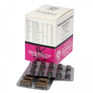 Махараснади Кватхам Арья Вадья Сала Коттаккал (Maharasnadi Kwatham Arya Vaidya Sala Kottakkal), 100 таб.