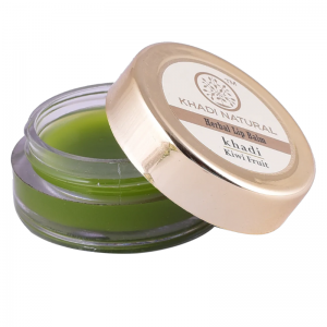 Бальзам для губ «Киви» с пчелиным воском и мёдом Кхади Натурал (Herbal Lip Balm Kiwi Fruit with Beeswax & Honey Khadi Natural), 5 г.