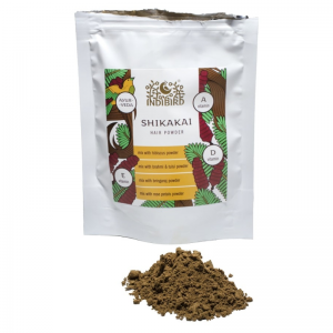 Порошок для волос Шикакай Индиберд (Shikakai Hair Powder Indibird), 200 г. 