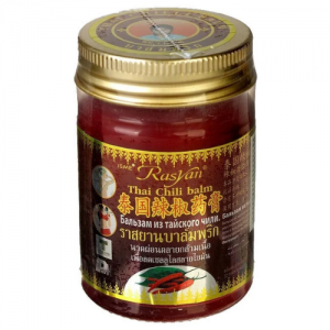 Бальзам c тайским перцем Чили (красный) Исме Расйян (Thai Chili Balm Isme Rasyan), 50 г.