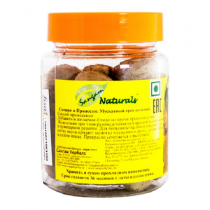 Мускатный орех цельный Сангам Хербалс (Nutmeg Sangam Herbals), 70 г.