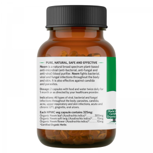 Ним Органик Индия (Neem Organic India), 60 кап.