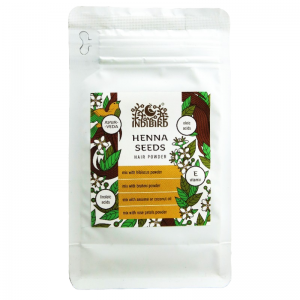 Порошок для волос Семена Хны Индиберд (Henna Seeds Hair Powder Indibird), 200 г.