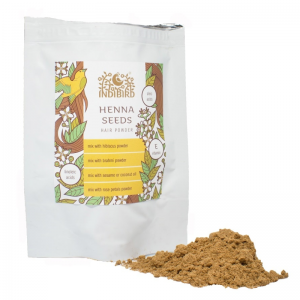 Порошок для волос Семена Хны Индиберд (Henna Seeds Hair Powder Indibird), 200 г.