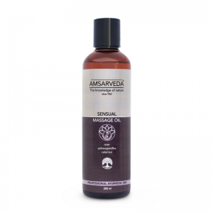 Масло массажное повышающее чувственность Амсарведа (Sensual Massage Oil Amsarveda), 250 мл.