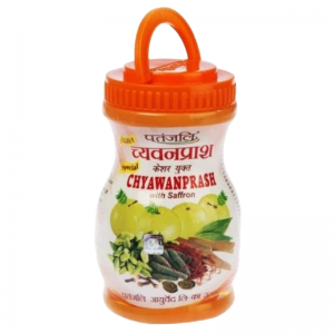 Чаванпраш с шафраном Патанджали (Chyawanprash with Saffron Patanjali), 500 г.