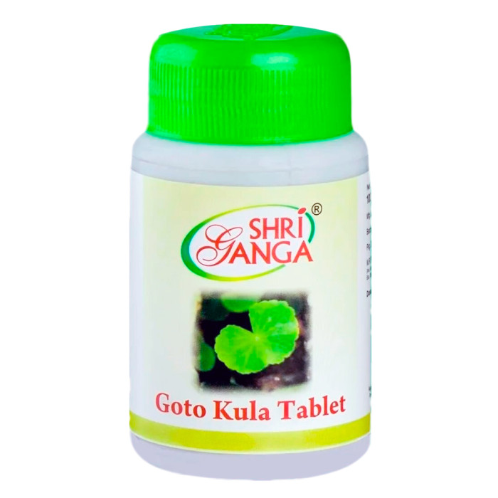 Готу Кола Шри Ганга (Goto Kula tablet Shri Ganga), 100 таб.