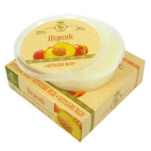 Натуральное косметическое масло-баттер Персик Крымская роза 100 г