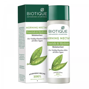 Увлажняющий лосьон «Утренний нектар» для всех типов кожи Биотик (Bio Morning Nectar lotion Biotique), 120 мл.