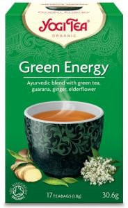 Yogi Tea «Green Energy» (Зеленый чай с гуараной)