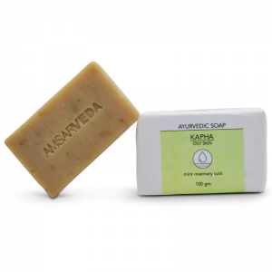 Мыло аюрведическое для жирной кожи «Капха» Амсарведа (Ayurvedic Soap Kapha Oily Skin Amsarveda), 100 г.
