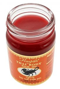 Тайский спа-бальзам для массажа тела с жиром скорпиона Расаян (Rasyan), 50 г.