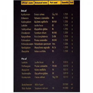 Аюрведическое масло Кумкумади Нагарджуна (Kumkumadi Thailam Nagarjuna), 25 мл.