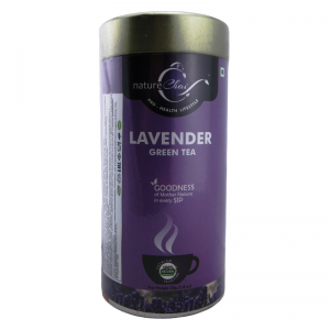 Чай зеленый с лавандой Панчакарма Хербс (Lavender green tea Panchakarma Herbs) в металлической банке, 50 г. 