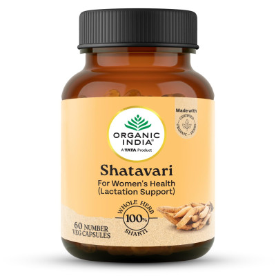 Шатавари Органик Индия (Shatavari Organic India), 60 кап.