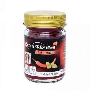 Бальзам травяной красный Грин Херб (Red Colour Herbs Balm Green Herb), 50 г.