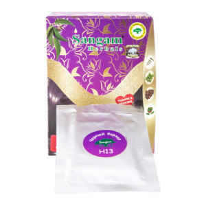 Натуральная краска для волос "Черный бархат" Sangam Herbals, 60 г.