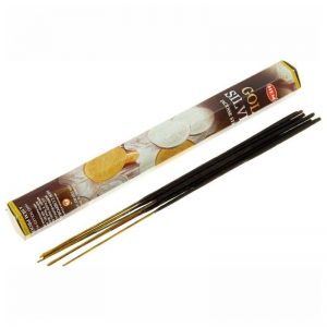 Благовония Золото и Серебро Хем (Gold and Silver Hem), 20 шт.