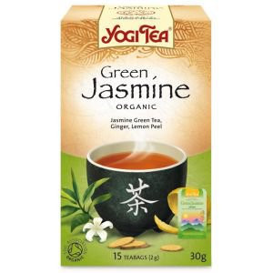Yogi Tea «Green Jasmine» (Зеленый чай с жасмином и имбирем)