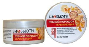 Зубной порошок «Биобьюти» - 2, укрепляющий, 70 г.