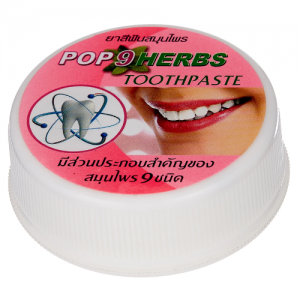 Растительная зубная паста 9 трав Исме Расйян (POP 9 Herbs Toothpaste Isme RasYan), 30 г.