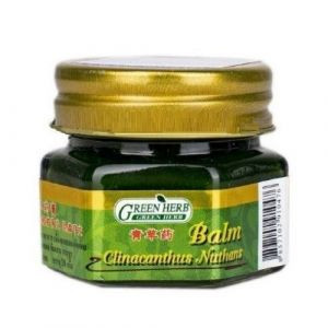 Бальзам с клинакантунсом нутансом зеленый Грин Херб (Compound Clinacanthus Nutans Balm Green Herb), 20 г.