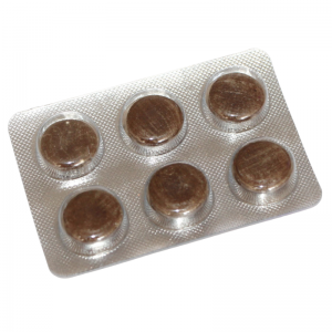 Леденцы от кашля и боли в горле с имбирем и мятой без сахара Кофлет-СФ Хималая (Koflet-SF Himalaya), 6 шт.