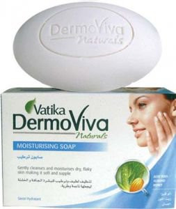 Мыло VATIKA DERMOVIVA Naturals Moisturising (увлажняющее), 125 г.