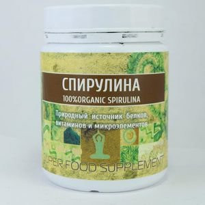 Спирулина органическая в порошке Indian Bazar (Индиан Базар), 100 г.