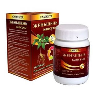 Женьшень Самхита (Ginseng Samhita), 30 капс.