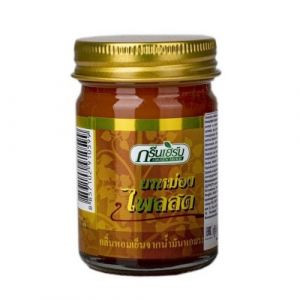 Бальзам с имбирем желтый Грин Херб (Compound Zingiber Cassumunar Balm Green Herb), 50 г.