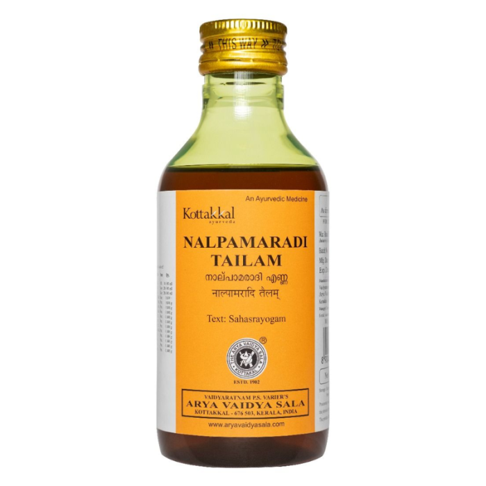 Налпамаради Тайлам Арья Вадья Сала Коттаккал (Nalpamaradi Tailam Arya Vaidya Sala Kottakkal), 200 мл. 