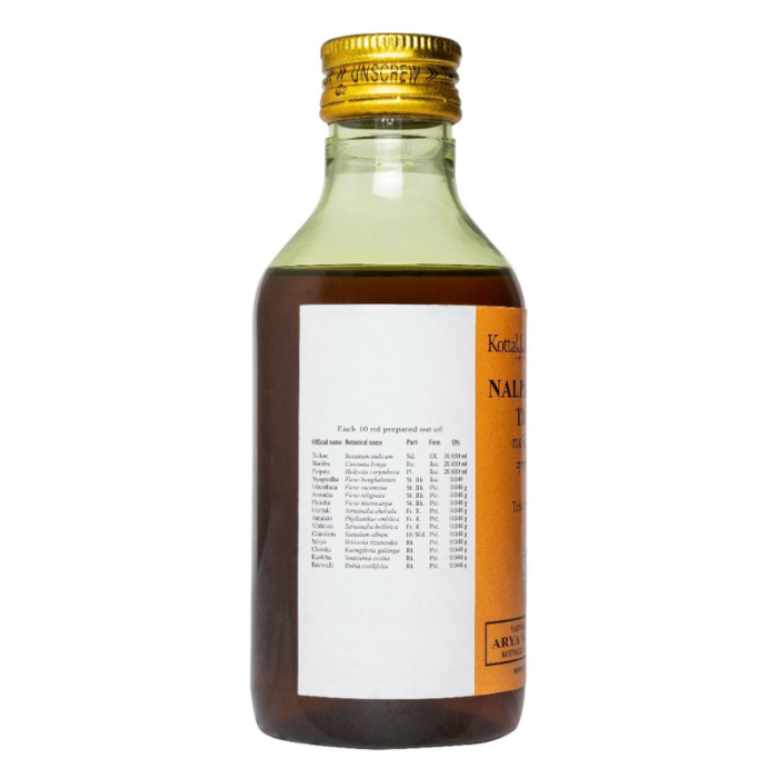 Налпамаради Тайлам Арья Вадья Сала Коттаккал (Nalpamaradi Tailam Arya Vaidya Sala Kottakkal), 200 мл. 