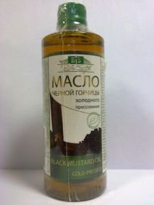 Масло Черной Горчицы холодного отжима, 500 мл.