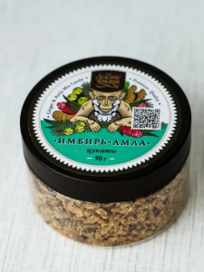   Цукаты Имбирь-Амла Золото Индии (Ginger & Amla Mix Candy), 90 г.