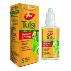 Капли для иммунитета Тулси Дабур (Tulsi drops Immunity Booster Dabur), 30 мл.