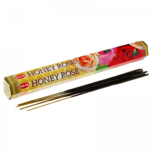 Благовония Мёд и Роза Хем (Honey Rose Hem), 20 шт.