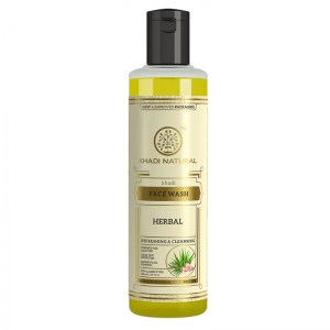 Травяное средство для умывания Кхади Натурал (Herbal Face wash Herbal Khadi Natural), 210 мл.