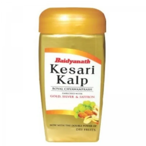 Королевский Чаванпраш обогащённый золотом, серебром и шафраном Байдианат (Kesari Kalp Royal Chyawanprash Baidyanath), 500 г.