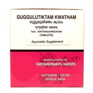 Гуггулутиктам Кватхам Коттаккал Аюрведа (Guggulutiktam Kwatham Kottakkal Ayurveda), 100 таб. 