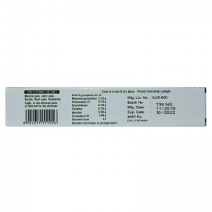 Пэйн Балм Арья Вадья Сала Коттаккал (Pain balm Arya Vaidya Sala Kottakkal), 25 г.