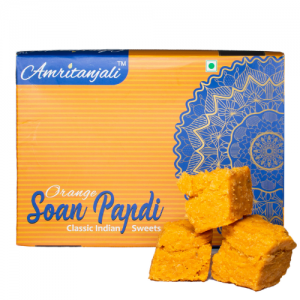 Соан Папди с Апельсином Амританджали (Soan Papdi Orange Amritanjali), 250 г.