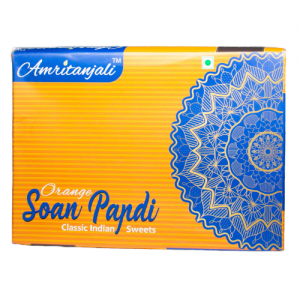 Соан Папди с Апельсином Амританджали (Soan Papdi Orange Amritanjali), 250 г.