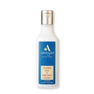 Лосьон успокаивающий для рук и тела с маслом какао Ааранья (Skin soothing Hand and Body lotion Cocoa butter Aaranyaa), 250 мл.