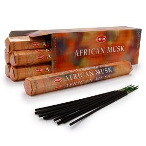 Благовония Африканский Мускус African Musk HEM, 20 шт.