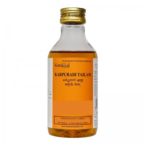 Карпуради Тайлам Коттаккал Аюрведа (Karpuradi Tailam Kottakkal Ayurveda), 200 мл.