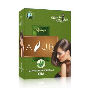 Натуральная индийская хна Аюр Плюс (Ayur Plus), 50 г.