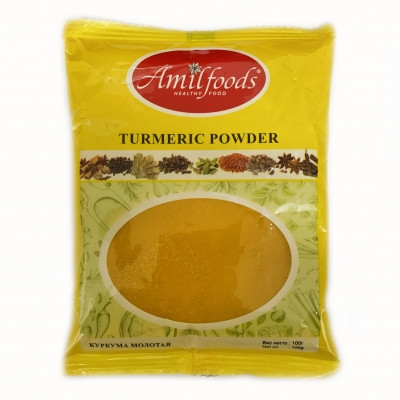 Куркума молотая Амилфудс (Amilfoods), 100 гр.