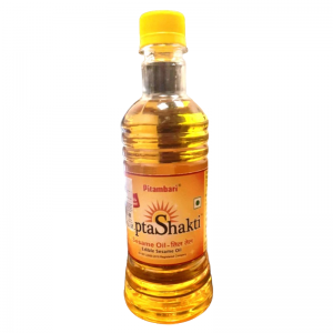 Кунжутное масло Сапташакти Питамбари (Sesame Oil «Saptashakti» Pitambari), 500 мл.